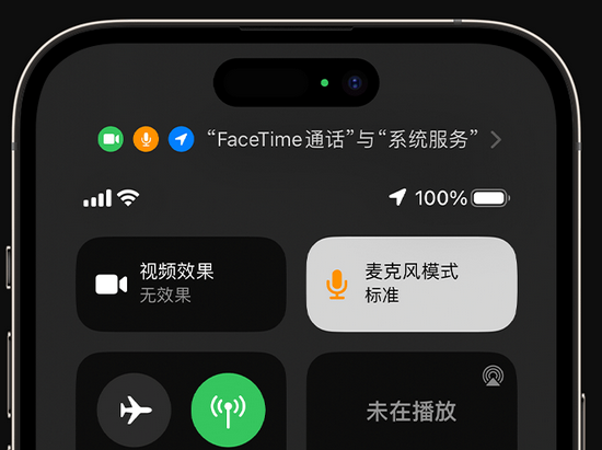 新政镇苹果授权维修网点分享iPhone在通话时让你的声音更清晰 