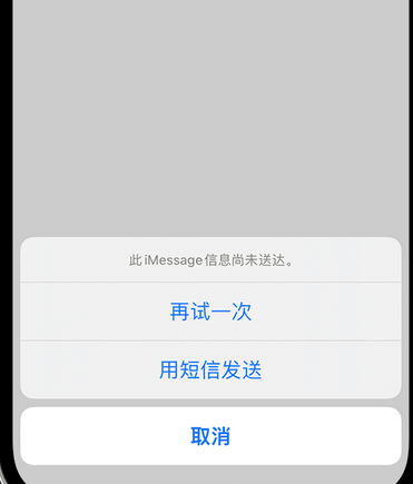 新政镇apple维修iPhone上无法正常发送iMessage信息