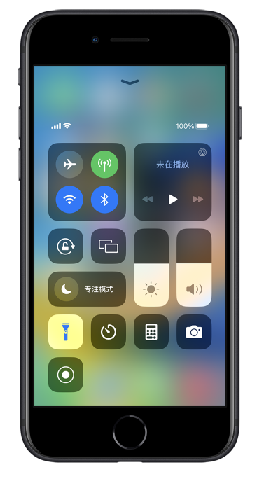 新政镇苹果14维修分享苹果iPhone 14 Pro手电筒开启方法 