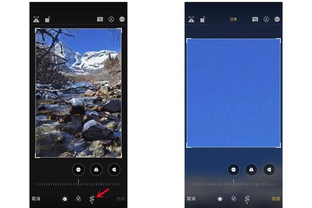 新政镇苹果手机维修分享iPhone手机如何使用裁剪功能隐藏照片 