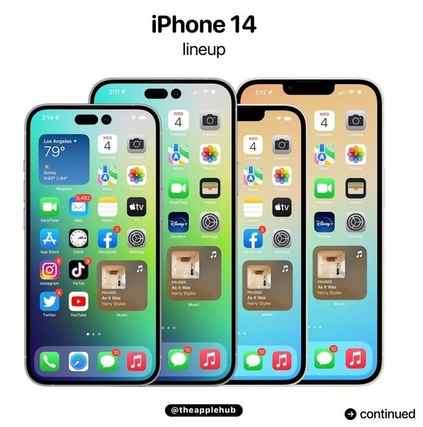 新政镇苹果14维修分享iPhone 14全家福 