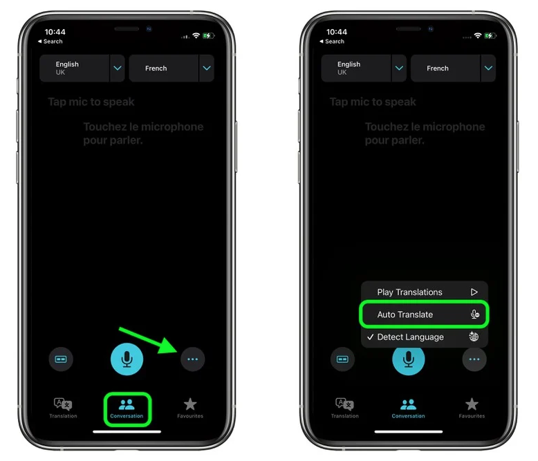 新政镇苹果手机维修分享iOS 15 “翻译” App 新改进 