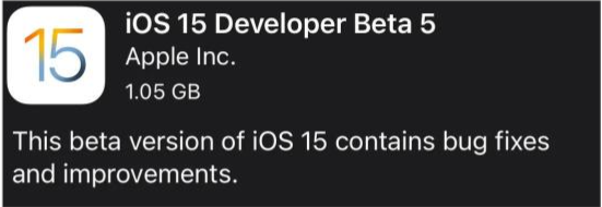 新政镇苹果手机维修分享如何升级到iOS15.0 beta5 