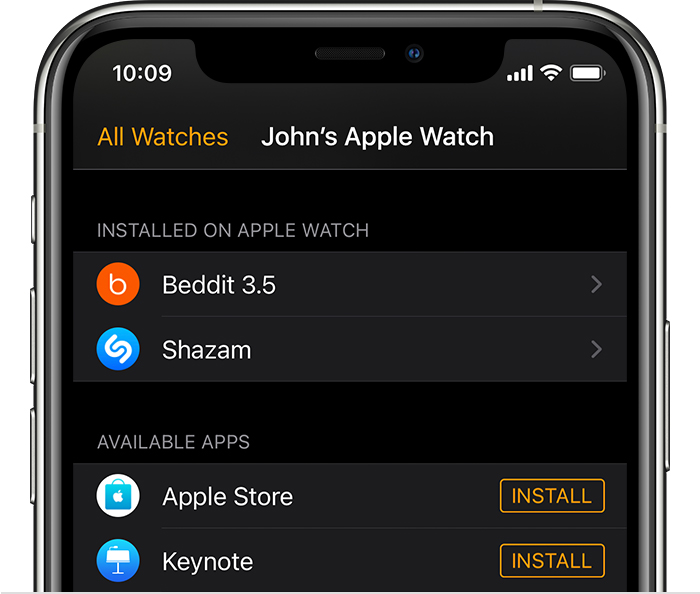 新政镇苹果手机维修分享如何在 Apple Watch 上下载应用 