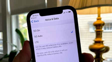 新政镇苹果手机维修分享iPhone 12如何打开或关闭5G网络 